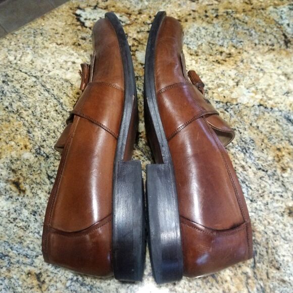 Johnston & Murphy Signature Series Men\'s Kiltie Tassel Loafers, size 12 M, 4578 main image 5
